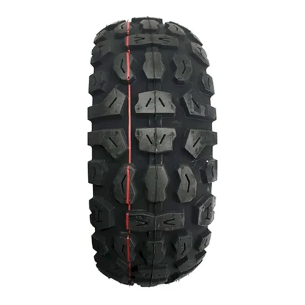 Electric scooters with deep thread pattern built to give excellent grip on dirt, gravel and other off-road terrain
