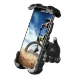 Adjustable and chock proof phone holder