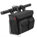 Large storage bag fitting 14 inch laptop and multiple extra containers