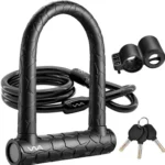 A durable Ulock with wire and hanger
