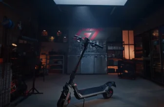 The Segway GT3 seen clearly from the side