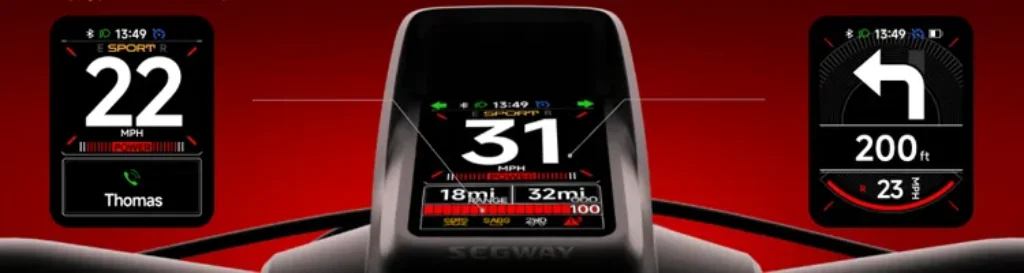 Segway GT3 Display looks