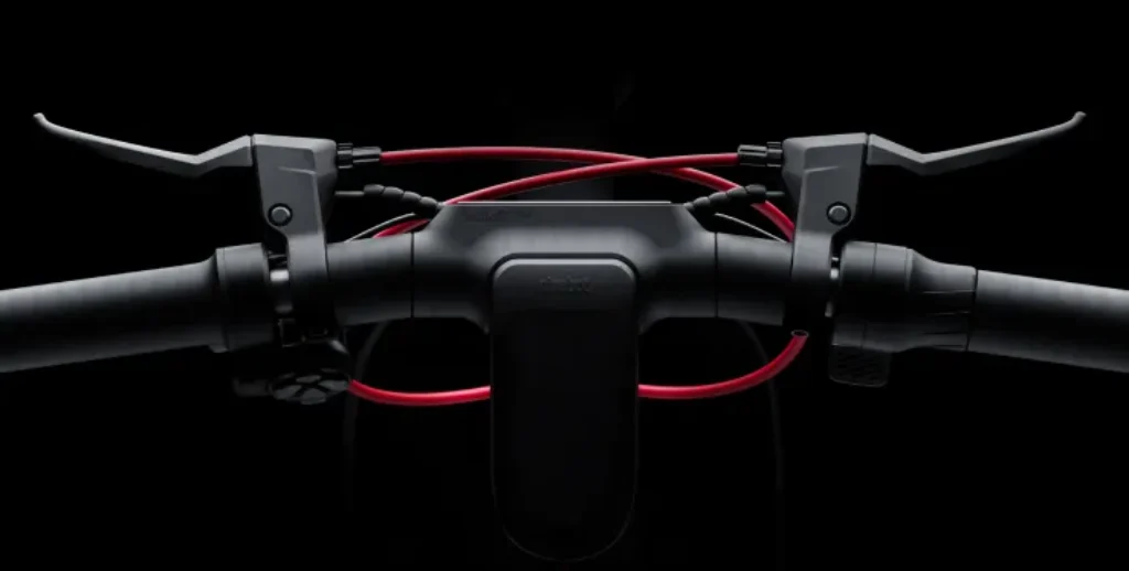 New curved design handlebar Max G3