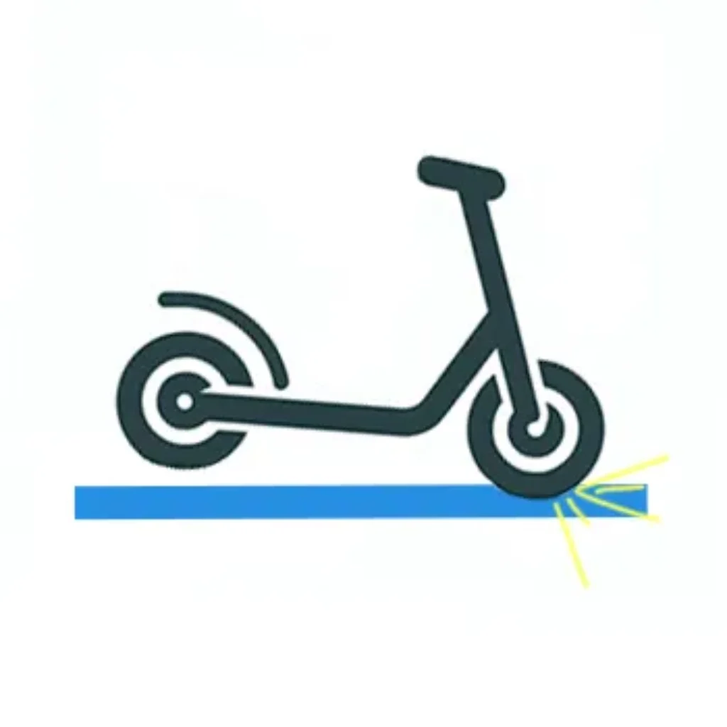 Icon electric scooter brake test